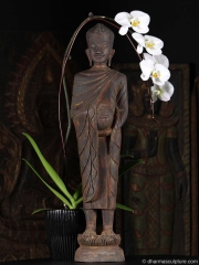 Standing Buddha Holding Alms Bowl 26"