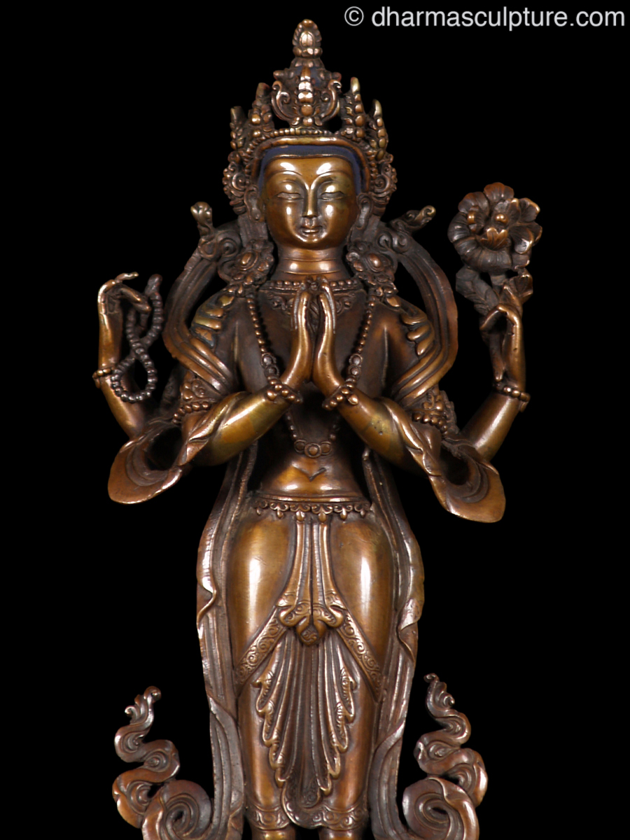 Avalokiteshvara Statue Chenrezig Statue Bodhisattva -  Portugal