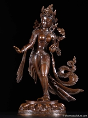 (SOLD) Graceful Dancing Tara Statue 16"