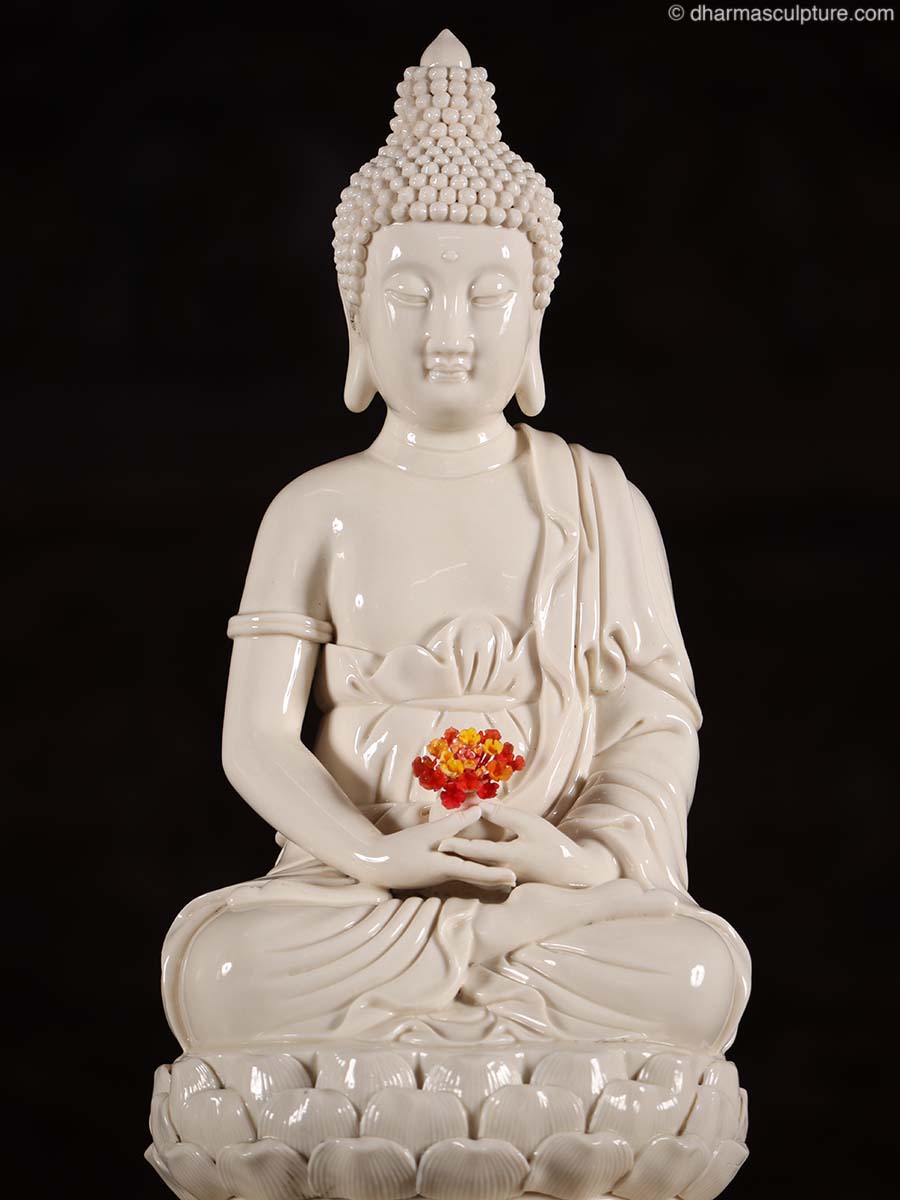 Selling Porcelain Seated Buddha