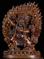 (SOLD) Naga Mahakala, Protector of the Dharma 10"