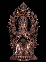 (SOLD) The Future Buddha, Maitreya Statue 13"