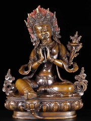 (SOLD) Wrathful Tara Tibetan Buddhist Statue 13"
