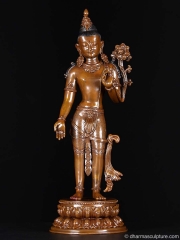 (SOLD) Standing Padmapani Bodhisattva Lokeshvara 20"