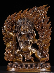 Protector of the Buddha, Vajrapani Statue 12"