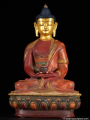 (SOLD) Buddha Amitabha Statue 8"