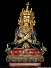 (SOLD) Tibetan Adi Buddha, Vajradhara Statue 8”