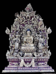 Masterpiece Shakyamuni, Arhats, Garuda & Naga Kanyas 17"